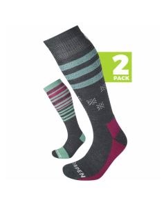 Lorpen Ski Mid Women's ECO sukka 2 Pack