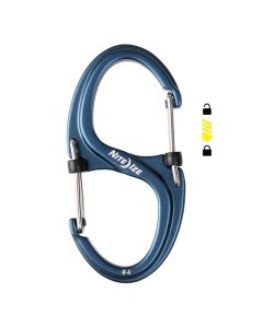 Nite Ize S-Biner XT SlideLock Dual Carabiner #4 blue