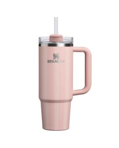 Stanley Peach Rose Picnic Stripe Quencher H2.0​ Flowstate&trade; Tumbler 0,89L 