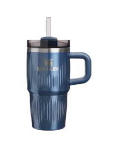 Stanley Quencher H2.0​ Flowstate&trade; Fluted Tumbler 0,6L Glacial Blue Shine