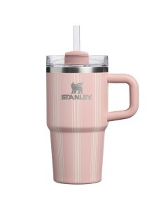 Stanley Peach Rose Picnic Stripe Quencher H2.0​ Flowstate&trade; Tumbler 0,6L