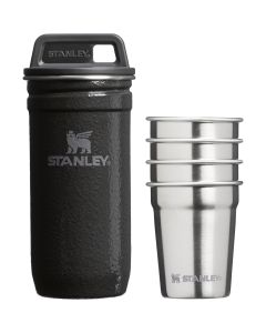 Stanley The Pre-Party Shot Glass Set, Hammertone Black