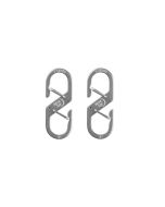 Nite Ize Z-Series Dual Carabiner #1 stainless 2 kpl