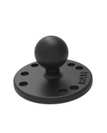 RAM pyöreä kiinnike halk. 63mm AMPs / 1" kuula