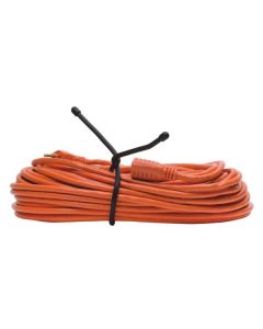 GearTie 18" Rubber TwistTie, 2-pk, musta