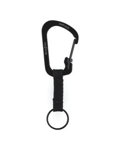 SlideLock Key Ring -avaimenperä, musta
