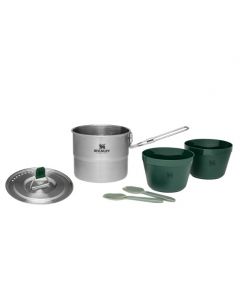 The Stainless Steel Cook Set For Two 1.0L
