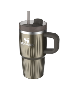 Stanley Gunmetal Shine Quencher H2.0 Flowstate™ Fluted Tumbler 0,6L